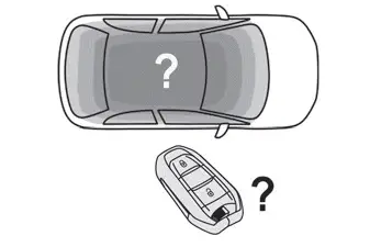 Citroen C4 - Démarrage / Arrêt du moteur avec système Accès et Démarrage Mains-Libres