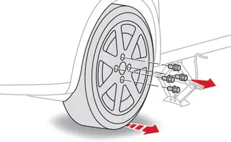 Citroen C4 - Roue de secours
