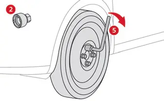 Citroen C4 - Roue de secours